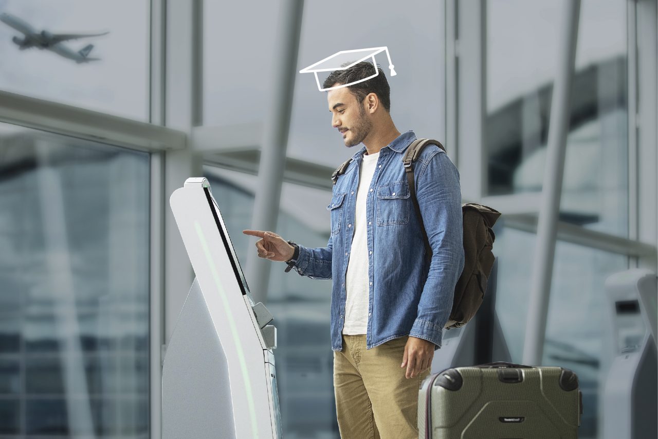                Complimentary flight change^