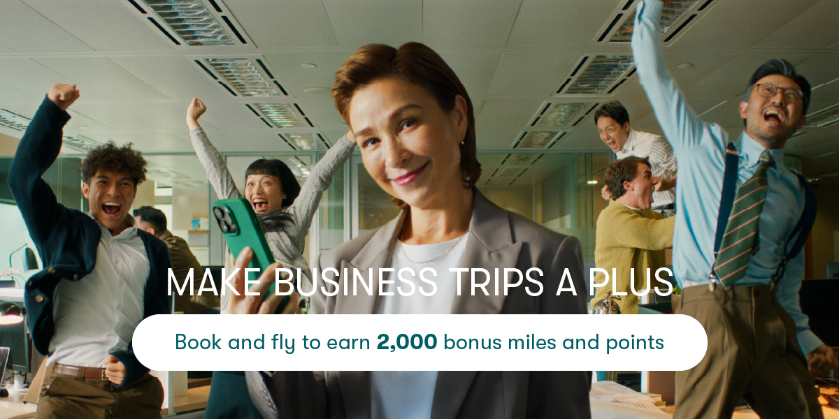 With Business Plus, it’s Business Not as Usual. 