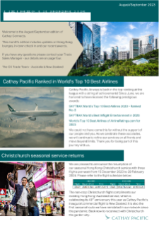 Cathay Connects August - September 2023