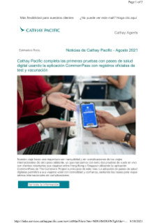 Newsletter - Agosto 2021