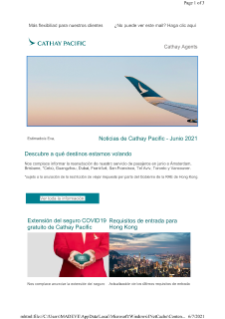 Newsletter - Junio 2021