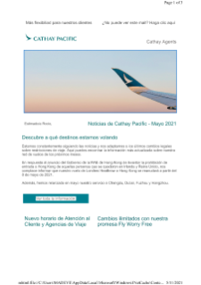 Newsletter - Mayo 2021