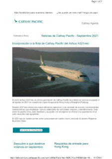 Newsletter - Septiembre 2021