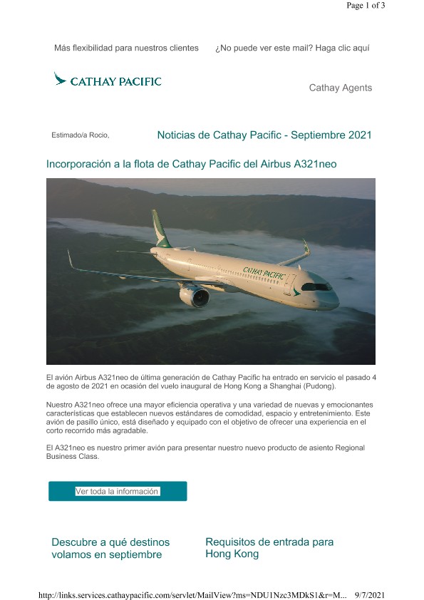 Newsletter - Septiembre 2021